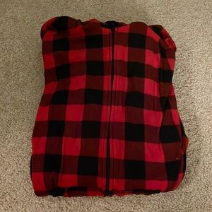 Wondershop Intimates XXL Buffalo Plaid Onesie Women